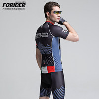 Ensemble de maillots de cyclisme personnalisés pour hommes et femmes, sublimation, manches courtes, short à bretelles, kit de vélo de route, respirant, séchage rapide, uniforme d'équipe professionnelle OEM