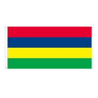 Drapeau de pays en Polyester 2022 Qutar 3x5 pieds, drapeaux de fenêtre de voiture à main, personnalisés du maroc, du mali, de l'île ou du nigeria