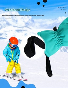 Guantes de Esquí Personalizados MOON SGC-W30 2026, Nuevos Guantes de Esquí Impermeables de Invierno con Forro Polar, Diseño Antideslizante para Niños, para Esquí de Descenso al Aire Libre - Product Image 5