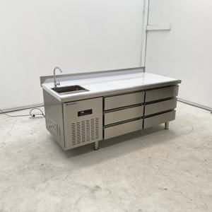 Réfrigérateurs de <span class=keywords><strong>table</strong></span> de haute qualité utilisés sous le comptoir, tiroir réfrigéré, <span class=keywords><strong>réfrigérateur</strong></span> de <span class=keywords><strong>table</strong></span>, congélateur avec robinet - Product Image 5