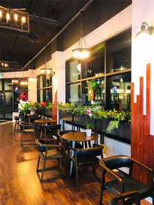 Bubble Tea mobili in noce nero Cafe <span class=keywords><strong>Shop</strong></span> Design Boba Juice Store infissi vendita al dettaglio fisica tè al latte bancone per caffè - Product Image 6