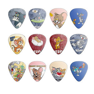 Offre Spéciale Transfrontalière : Lot de 12 Médiators de Guitare Peints à la Main – Accessoires d'Instruments de Musique pour TV Animée - Product Image 5