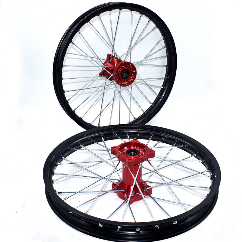 1.40-17 inch Front and Rear Rims CNC hub Aluminum Alloy Wheel Rims 1.40 x 17"inch For Refitting Motorcycle Bicycle Dirt Pit Bike