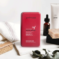 Bocal cosmétique rectangulaire en étain avec couvercle, matériaux recyclables, crème pour la peau, boîte métallique personnalisée, étain cosmétique pour masque facial