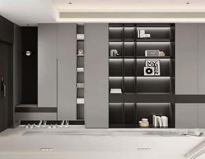 Modern Large Capacity Home Storage Cabinet | Farmhouse & Apartment Design | Multi-Purpose Storage <b>for</b> Living Room <b>Bedroom</b> Pantry - Product Image 4