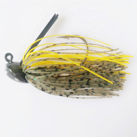 Luac – leurre Spinner en caoutchouc 14g, tête en métal, matériel de plomb, appât dur, chatterbait, leurre de pêche, matériel de pêche