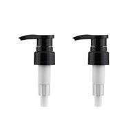 Bouteille en plastique noir avec distributeur de pompe pour shampoing, LOTION, douche à main, emballage de GEL, 10%-100%, TYPE de pression PCR 300ML