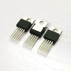 Régulateur de tension LM2576T-12 TO-220 à montage traversant, circuit intégré régulateur de tension abaisseur 12V 3A 5 broches LM2576T-12 - Product Image 2