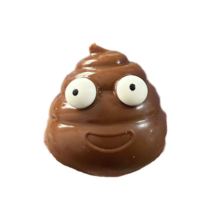 Divertido Slime de Descompresión con Forma de Caca, Juguete de Broma, Accesorios Novedosos para Niños y Niñas, Accesorios de Broma para Fiestas de Halloween - Product Image 1