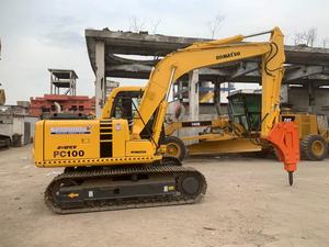 Excavatrice de taille moyenne Komatsu PC100-PC300 10 tonnes de bonne qualité avec moteur, boîte de vitesses, pompe, PLC, roulement, modèle 2022 - Product Image 3