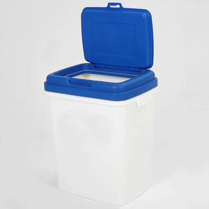 40L /<strong>15KG</strong> Eco-Friendly Airtight Portable Pet <strong>Food</strong> Storage <strong>Container</strong> Flip Top Plastic for <strong>Dogs</strong> Cats Animal Dry <strong>Food</strong> Dispenser Bin - Product Image 5