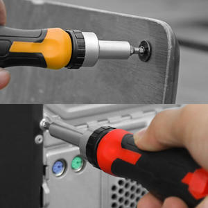 Ximeng - Mango de Destornillador Multifuncional de 170 mm con Portapuntas de Trinquete y Punta Magnética para Uso Doméstico y Bricolaje - Product Image 5