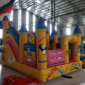 Casa inflable ABC de 3m x 4m, material de PVC, fácil de instalar, ideal para parques de atracciones, aplicación para juegos en Vietnam. - Product Image 2
