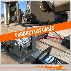 <span class=keywords><strong>Plaque</strong></span> de montage de treuil universelle en acier AUTOBOTS, capacité de 3500 lb, pour <span class=keywords><strong>attelage</strong></span> de remorque 2 pouces, compatible ATV/UTV - Product Image 6