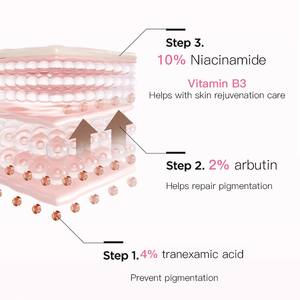 Poudre Visage Hydratante Anti-rides à la Vitamine B12, 10% Niacinamide + 4% Acide Hyaluronique, Bio, Vente en Gros, Maquillage Longue Tenue - Product Image 4