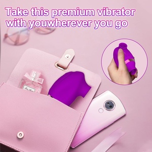 Vibrateur 2-en-1 pour Femme : Lèche-langue et Suceur Clitoridien, Double Stimulation du Point G, Masseur de Mamelons, Jouet Sexuel Adulte - Product Image 5
