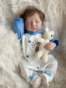 Poupée Reborn en Silicone Réaliste Miniature R&B, Aspect Humide, Corps Complet, Poupée <span class=keywords><strong>de</strong></span> Mode Nouveau-né, <span class=keywords><strong>Image</strong></span> Solide et Douce - Product Image 2