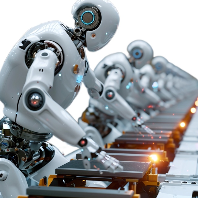 DMLS Technology Modular Energy Efficient Humanoid Robot Metal 3D Printed Service