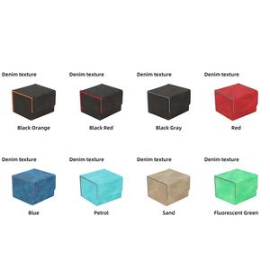 Torson 140 + Caja de Cartas coleccionables de PU impermeable Almacenamiento de juegos portátil para <span class=keywords><strong>Magic</strong></span> <span class=keywords><strong>Deck</strong></span> <span class=keywords><strong>Commander</strong></span> para juegos de cartas de cubierta - Product Image 6