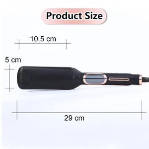 Plancha de Pelo de Titanio 2 en 1, Herramienta de Peinado Profesional con Pantalla LCD y Temperatura Ajustable - Product Image 6