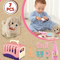 Accessoire de spectacle d'Halloween, costume de docteur pour enfants, pompiers, infirmières, jouet de déguisement pour enfants, jouets de puzzle pour bébés