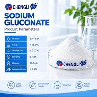 Poudre de Gluconate de Sodium de Haute Pureté, Adjuvant pour Béton et Mortier