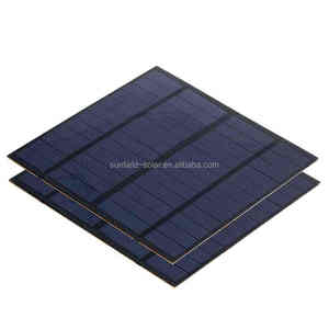 5V 6V 9V ETFE Mini PCB Solar Panel Epoxy 3W 5W 8W <b>10W</b> 15W Small 3WATT 12v Solar Panels for Charging Phone 145*145mm - Product Image 1