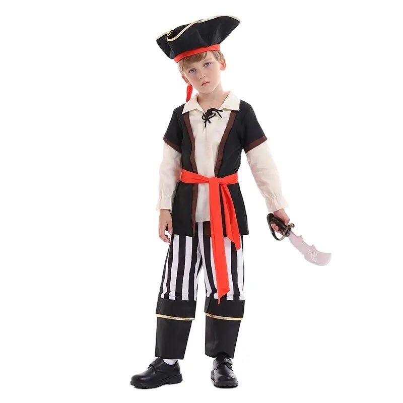 Costumi di Halloween per ragazze ragazzi giochi di ruolo costume bambini vichingo costume pirata abiti cosplay