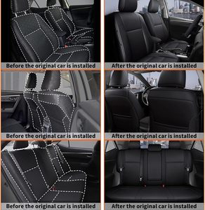 Fundas de Asiento MELCO Personalizadas para OLIVER, para los Modelos 2014, 2015, 2016, 2017, 2018, 2019 L, LE, LE <span class=keywords><strong>Eco</strong></span> Plus Sedán, Funda Completa para Asiento de Auto - Product Image 5