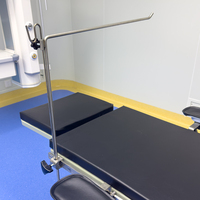 Table d'opération manuelle Yuda SST-1 à commande latérale, lit chirurgical multifonctionnel réglable pour hôpital, équipement certifié CE