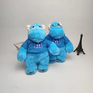 Bonecos de monstros da universidade, venda por atacado, desenhos animados, 8 polegadas, brinquedos de pelúcia, máquina de pelúcia de monstro