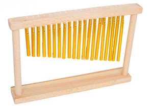 Campana de Viento Orff de 20 Tonos, Marco de Madera de Haya Sólida de Una Sola Capa, Tubo de Aluminio, Fácil de Transportar, Venta al Por Mayor - Product Image 2