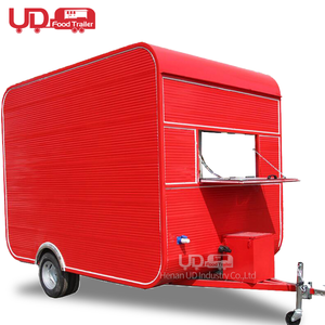 Nuevo estilo batidos de comida móvil remolque <span class=keywords><strong>Airstream</strong></span> Slung remolque camión de comida - Product Image 1
