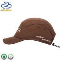 OEM ODM Custom logo Baseballpetten Polyester Nylon Snel Droogend met geborduurd logo voor Kamperen Reizen Buitenactiviteiten