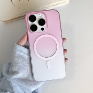 Funda Magnética para Teléfono con Acabado Mate Degradado para <span class=keywords><strong>iPhone</strong></span> 17 16 Pro Max, Delgada y Protectora Contra Caídas para <span class=keywords><strong>iPhone</strong></span> 15 14 <span class=keywords><strong>13</strong></span> 12 11 - Product Image 5