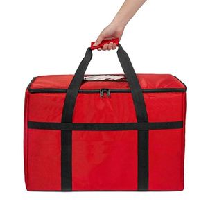Large Non-Woven Fabric Thermal Insulation Aluminum Picnic Cooler Bag Custom Logo Insulated Tote - Product Image 5