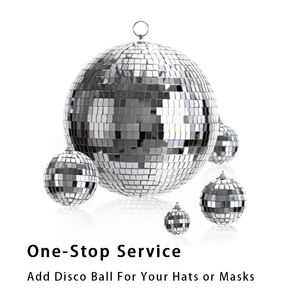 Toptan Rhinestone aynalı parti maskeleri cadılar bayramı maskeli festivali için tam veya yarım yüz seçenekleri - Product Image 3