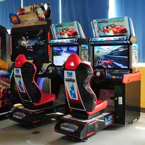 Máquina de Juegos Arcade GP Segura y Divertida en Oferta, Simulador de Carreras de Motos - Product Image 6
