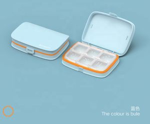 Organizador de Pastillas, Apto para Personas con Artritis, Libre de BPA, Estuche de Viaje para Pastillas - Product Image 6