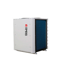 Pompe à chaleur commerciale à source d'eau RMRB RMRB-03YR-D 12kW, compresseur à vis R410A, haute performance énergétique (COP), 380V, pour piscines et hôtels