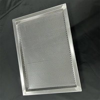 Plaque de cuisson rectangulaire en acier inoxydable durable avec logo personnalisé pour la cuisine et la restauration