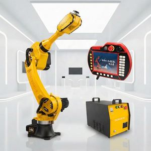 Bras robotisé industriel robuste à 6 axes, charge utile de 30 kg, portée de 2000 mm, bras haute stabilité pour la palettisation, la manutention et le chargement - Product Image 6