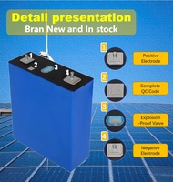 6000 Cycles 3.2V 280Ah cellules batterie de stockage d'énergie pour système solaire 280Ah 310Ah batterie au Lithium 24v 48v batterie Lifepo4