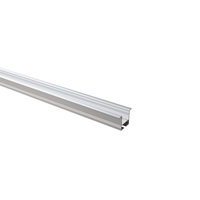 Encastré Armoire LED Canal Tuile dans Armoire Plafond LED Aluminium Extrusion Aluminium LED Profil 34.9*24.6mm