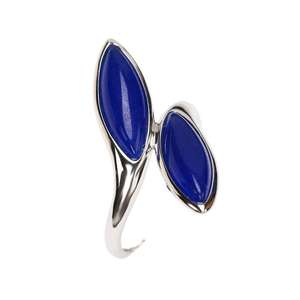 แหวนเงินแท้ 925 ประดับพลอย งานฝีมืออิตาลี สไตล์วินเทจ งานศิลปะ เครื่องประดับผู้หญิง แฟชั่นเรียบง่าย สำหรับวันครบรอบ - Product Image 1