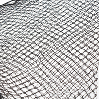 Emballage personnalisable 100% rayonne noir X-Large Triangle filet à cheveux Triangle Nylon filets à cheveux