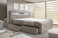 Nouveau mobilier de chambre à coucher Lit queen size Lit moderne design