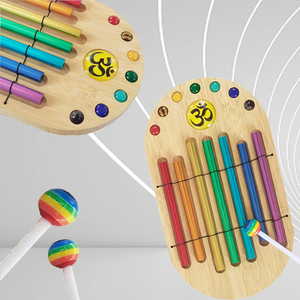 Réguler l'équilibre des sept chakras dans le corps humain Ensemble d'instruments <span class=keywords><strong>de</strong></span> <span class=keywords><strong>musique</strong></span> Instruments <span class=keywords><strong>de</strong></span> sonnerie d'énergie <span class=keywords><strong>zen</strong></span> Cloches <span class=keywords><strong>de</strong></span> sonnerie - Product Image 5
