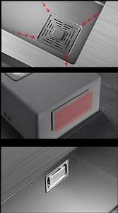 Fregadero de Cocina de Montaje Superior Resistente a Rayones con Aislamiento Acústico, de Alta Resistencia para Cocinas de Hogares y Apartamentos - Product Image 5