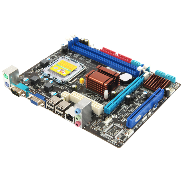 Hot Selling G41 Motherboard LGA775 Socket DDR3 Dual Channel 16GB RAM SATA Ports Desktop Computer Mainboard in Stock